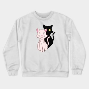 Cat and Hidden Cat Crewneck Sweatshirt